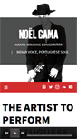 Mobile Screenshot of noelgamamusic.com